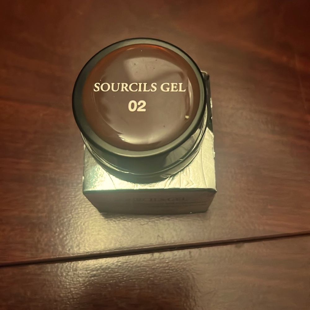 2 pieces of New LANCOME SOURCILS GEL Waterproof eyebrow gel cream.  #02 AUBURN.